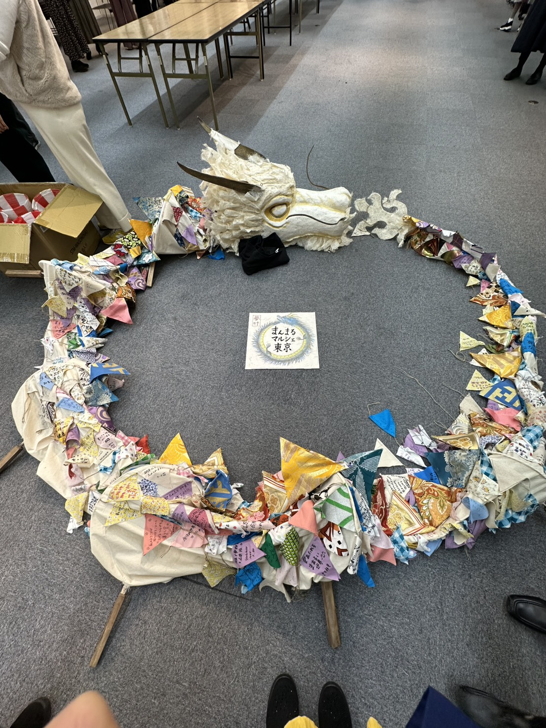 まんまるマルシェ当日の様子